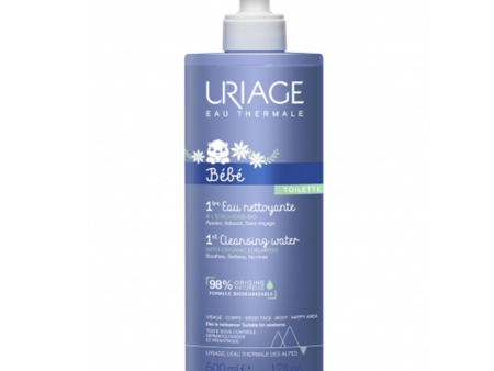 Uriage Baby s 1st Water No-Rinse Cleansing Water 500ml Fashion