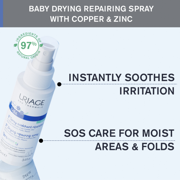 Uriage Baby s 1st Repairing Drying Spray 100ml on Sale