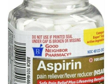 GNP ASPIRIN THIN COAT 325MG 100CT on Sale