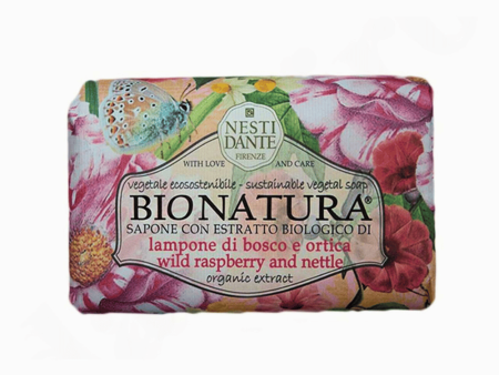 Nesti Dante Bionatura Raspberry And Nettle Soap 250g Online Sale