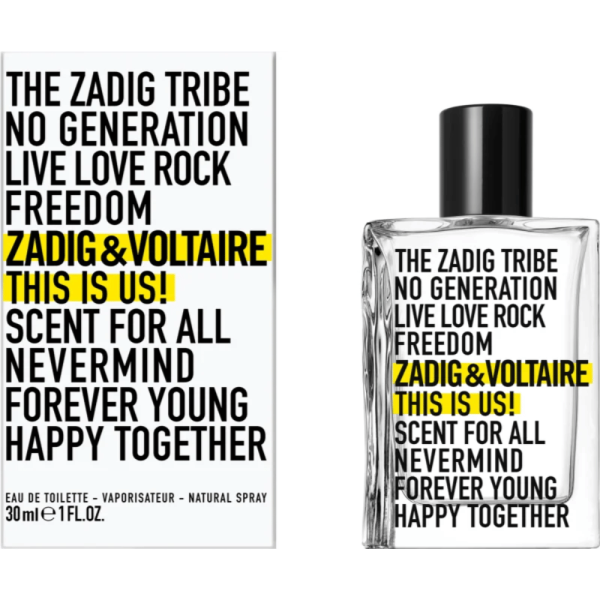 Zadig & Voltaire This Is Us! Edt 30ml Hot on Sale