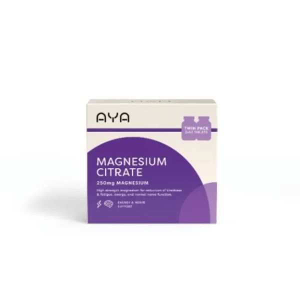 AYA Magnesium Citrate Twin Pack 120 Tablets Sale