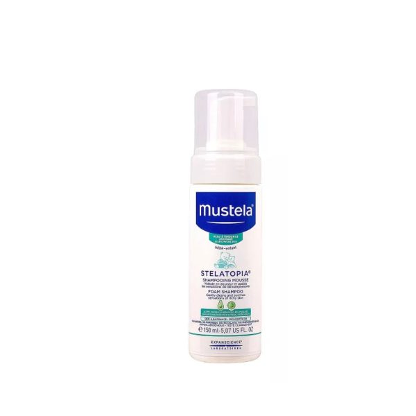 Mustela Stelatopia Foam Shampoo 150ml Fashion