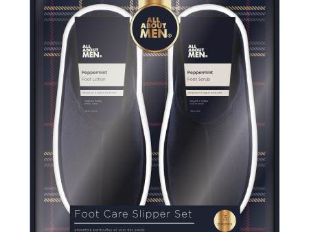 All About Men Slipper Set Fashion