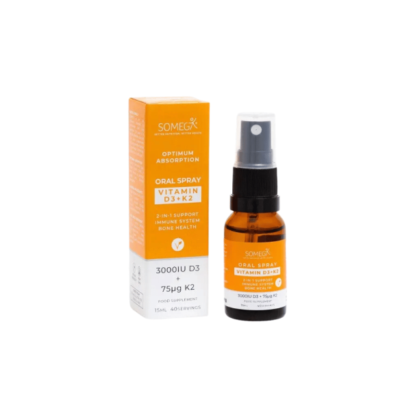 Somega Vitamin D+K Spray 15ml Hot on Sale