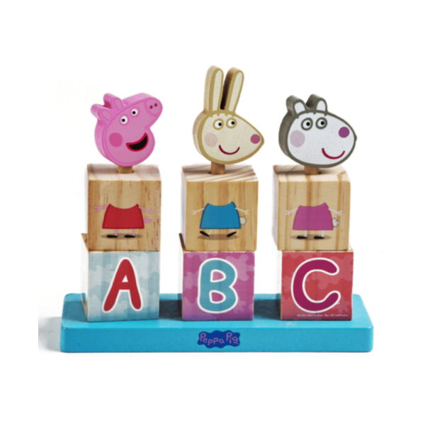 Peppa Pig Wooden Stacking Puzzle Online