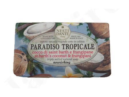 Nesti Dante Paradiso Tropicale St Bath Coconut & Frangipane Soap 250g Online Hot Sale