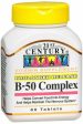 21ST CENTURY VITAMIN B-50 COMPLEX TABLETS 60CT Hot on Sale