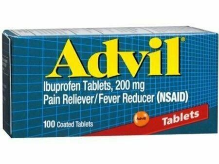 Advil Tablets 100 count Supply