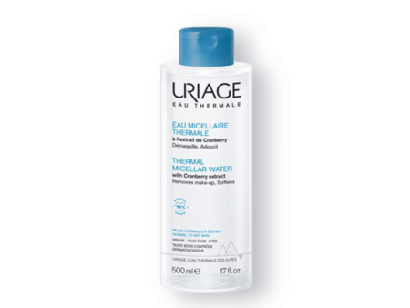 Uriage Eau Thermale Micellar Water Normal To Dry Skin 500ml For Cheap