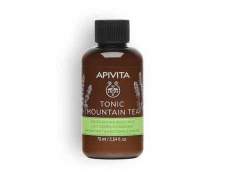 Apivita Mini Tonic Mountain Tea Body Milk - 75ml Online Hot Sale