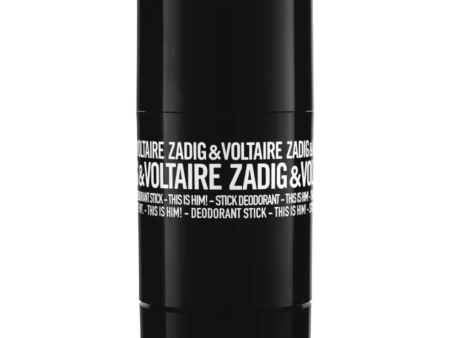 Zadig & Voltaire This Is Him Deodorant Stick - 75g on Sale