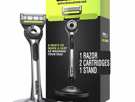 Gillette Labs razor with Exfoliating Bar Online now