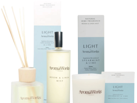 AromaWorks Light Range Spearmint & Lime Bundle Online Hot Sale