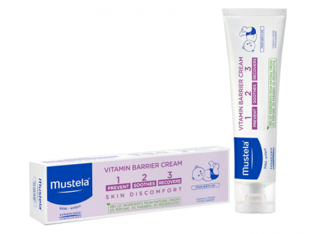 Mustela Vitamin Barrier Nappy Change Cream 1 2 3 100ml Online