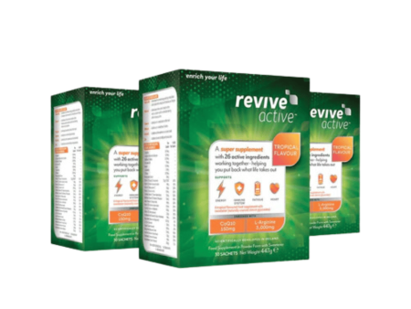 Revive Active Tropical Flavour - 3 Months Supply on Sale