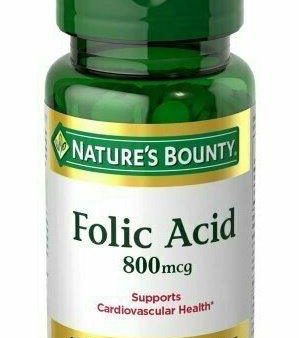 Nature s Bounty Folic Acid Maximum Strength Tablets - 250 CT on Sale