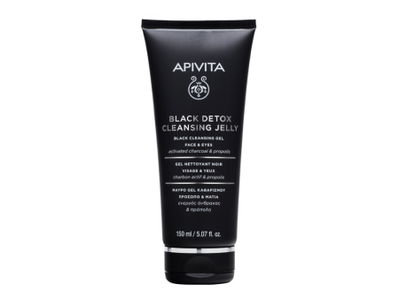 Apivita Black Detox Cleanser 150ml For Discount