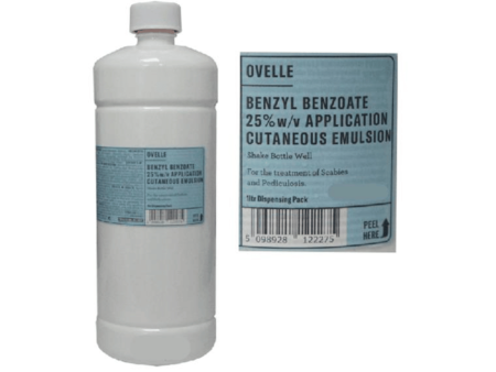 Ovelle Benzyl Benzoate Emulsion 1litre Discount