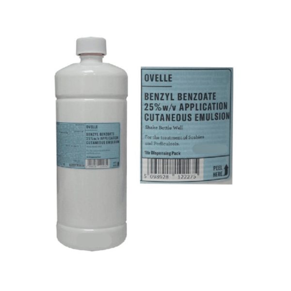 Ovelle Benzyl Benzoate Emulsion 1litre Discount