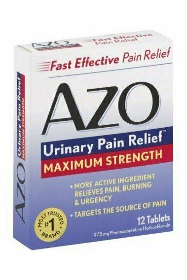 AZO Standard Tablets, Maximum Strength 12 each Fashion