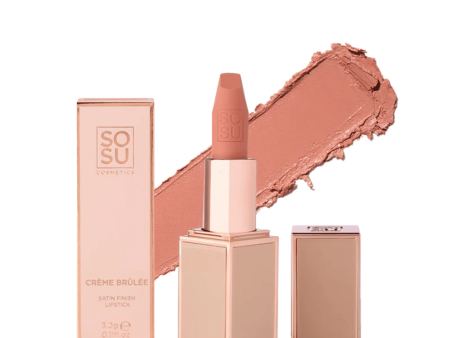 SOSU Satin Lipstick - Creme Brulee Online Hot Sale