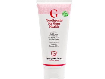 Spotlight Oral Care G Toothpaste for Gum Health Online now