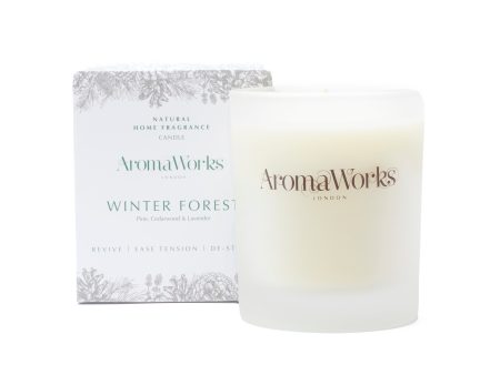 AromaWorks Winter Forest 30cl Candle Supply