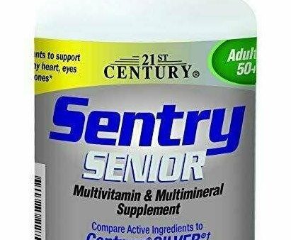 21st Century Sentry Senior Tablets, 265 Count Supply