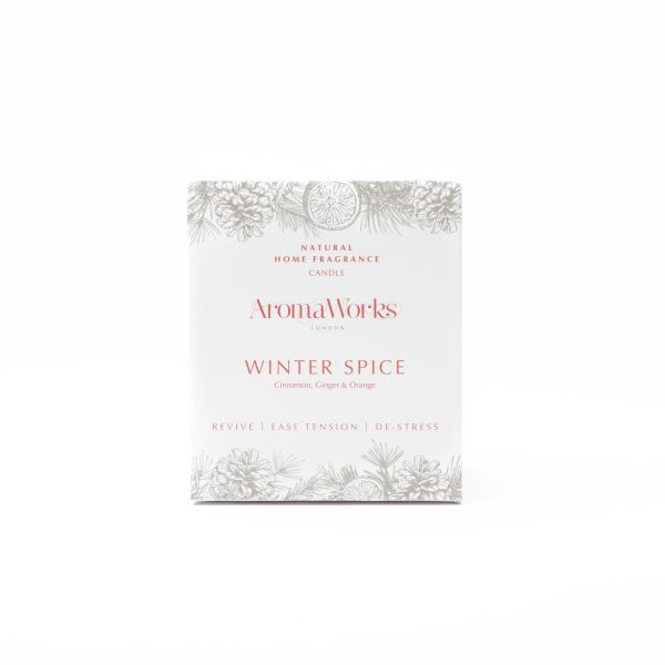 AromaWorks Winter Spice 30cl Candle Online now