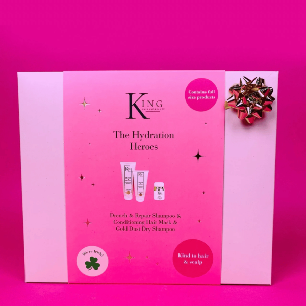 King Hair & Beauty The Hydration Heroes Set Online