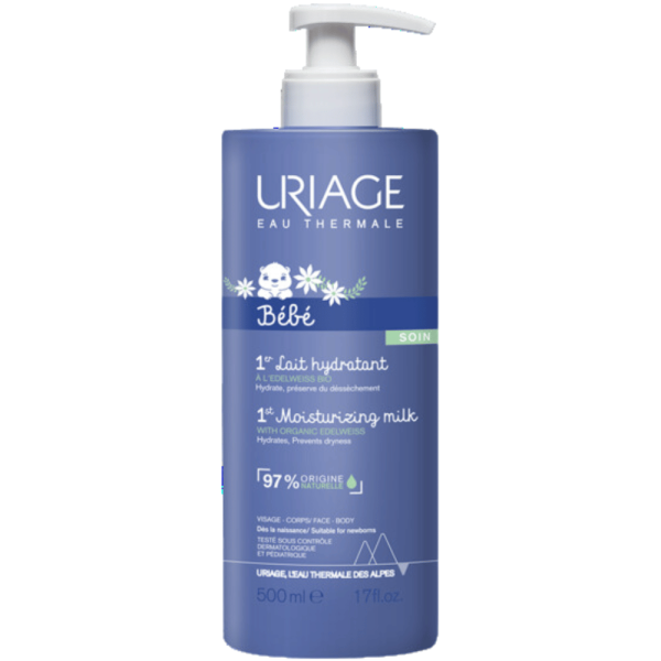 Uriage Baby s 1st Moisturizing Milk 500ml Supply