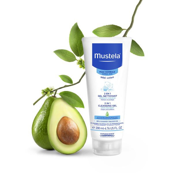 Mustela 2 In 1 Cleansing Gel 200ml For Cheap