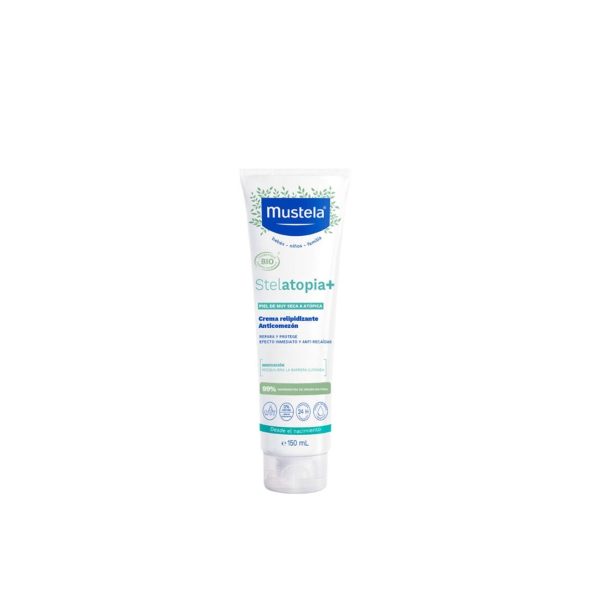 Mustela Stelatopia+ Lipid-Replenishing Cream Anti-Itching Organic 150ml Online Sale