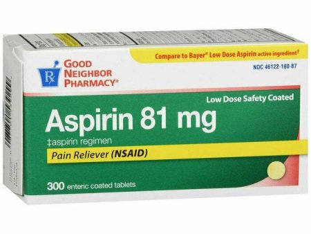 GNP ASPIRIN 81 MG TAB 300 CT Discount