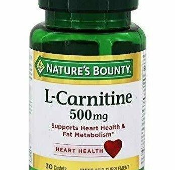 Nature s Bounty‚àö√Æ‚àö‚àè≈í¬©‚àö√Æ‚àö‚àè≈í¬© L-Carnitine 500 mg, 30 Tablets Online Sale