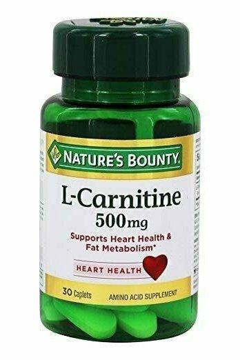 Nature s Bounty‚àö√Æ‚àö‚àè≈í¬©‚àö√Æ‚àö‚àè≈í¬© L-Carnitine 500 mg, 30 Tablets Online Sale