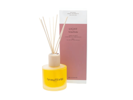 AromaWorks Light Range- Amyris & Orange Reed Diffuser 200ml For Cheap