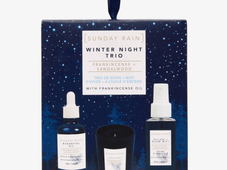 Sunday Rain Winter Night Trio Gift Set Online now