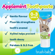 Brush-Baby Applemint Baby Toothpaste (0-3 years) For Discount