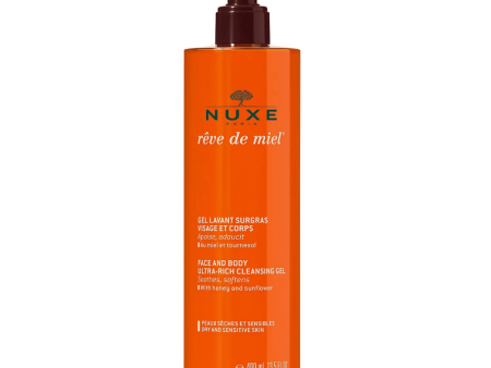 Nuxe Rêve De Miel Face And Body Ultra-Rich Cleansing Gel 400 ml Hot on Sale