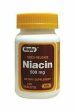 RUGBY NIACIN TR 500MG CAPTAB NIACIN-500 MG white 100 TABLETS Cheap