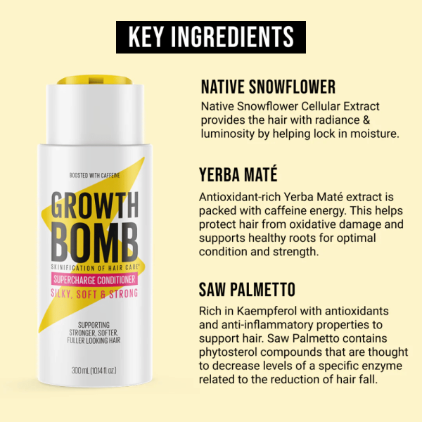 Growth Bomb Supercharge Conditioner 250ml For Discount