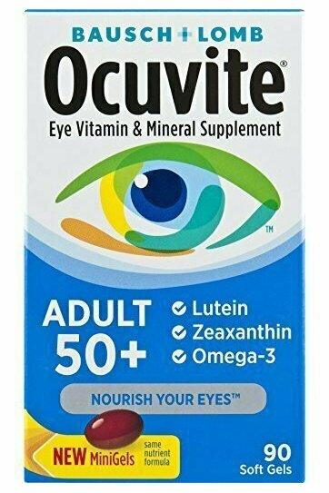 Bausch + Lomb Ocuvite Adult 50+  90-Count Fashion