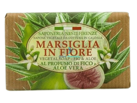 Nesti Dante Marsiglia In Fiore Vegetal Soap Fig & Aloe Vera 125G Fashion