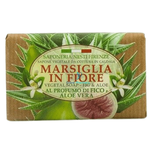 Nesti Dante Marsiglia In Fiore Vegetal Soap Fig & Aloe Vera 125G Fashion