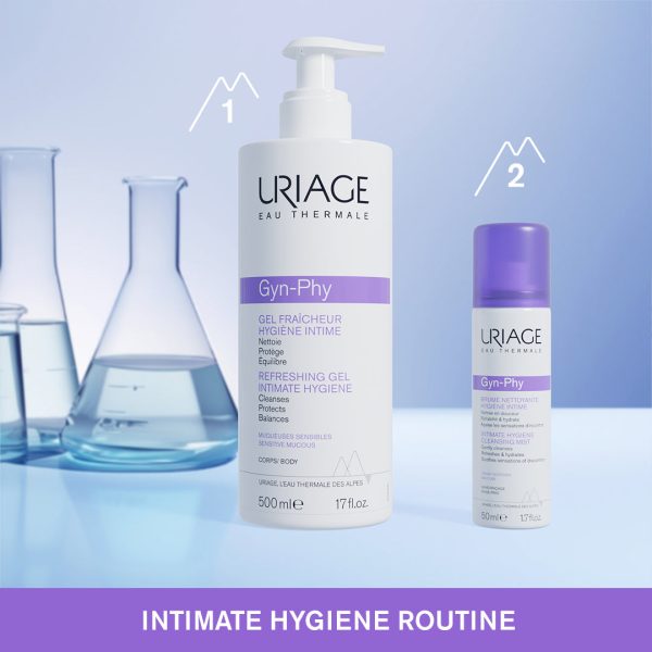 Uriage Gyn Phy Intimate Hygiene Refreshing Cleansing Gel 500ml Online