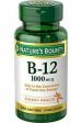 Nature s Bounty Vitamin B-12 1000 mcg, 200 Tablets Each Supply