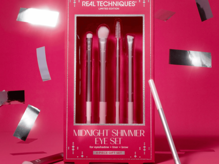 Real Techniques Midnight Shimmer Eye Set Gift Set Online Hot Sale