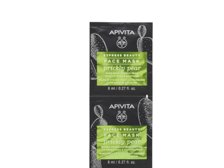 Apivita Prickly Pear Moisturising & Revitalising Mask 2X8ml on Sale